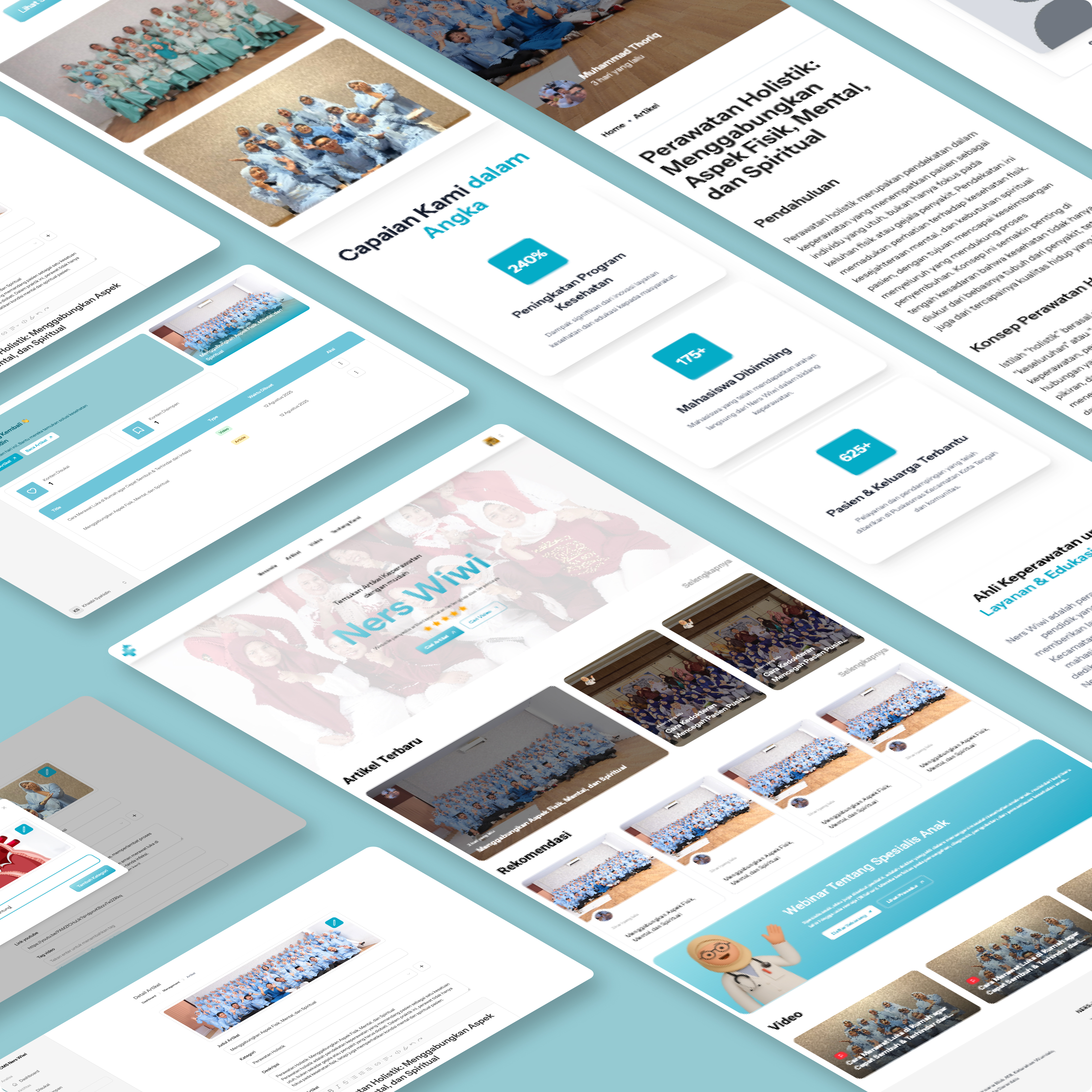 Website Publikasi Artikel Kesehatan